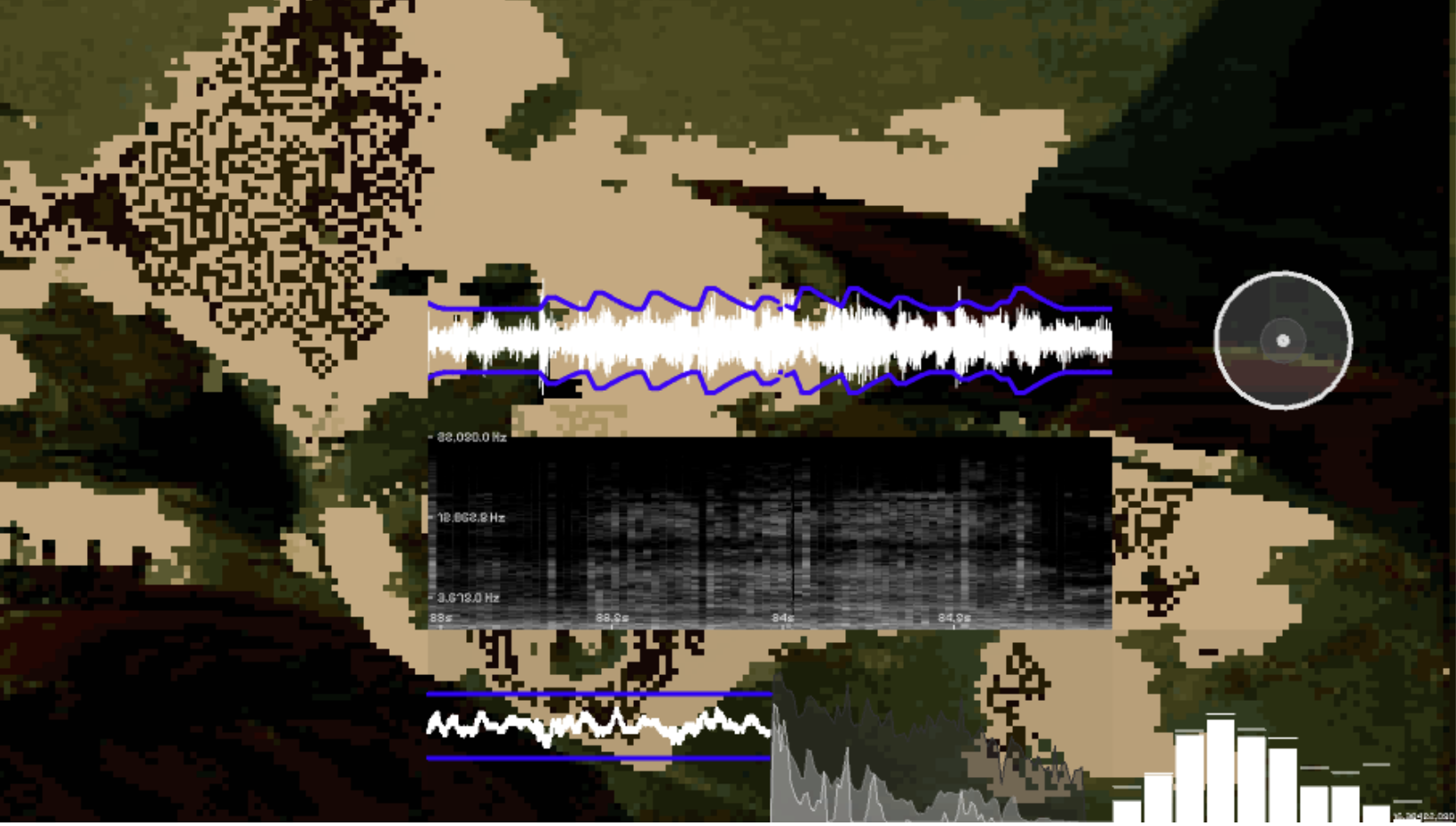 Browser project audio visualization